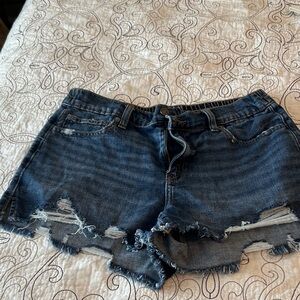 Aerie denim shorts medium
